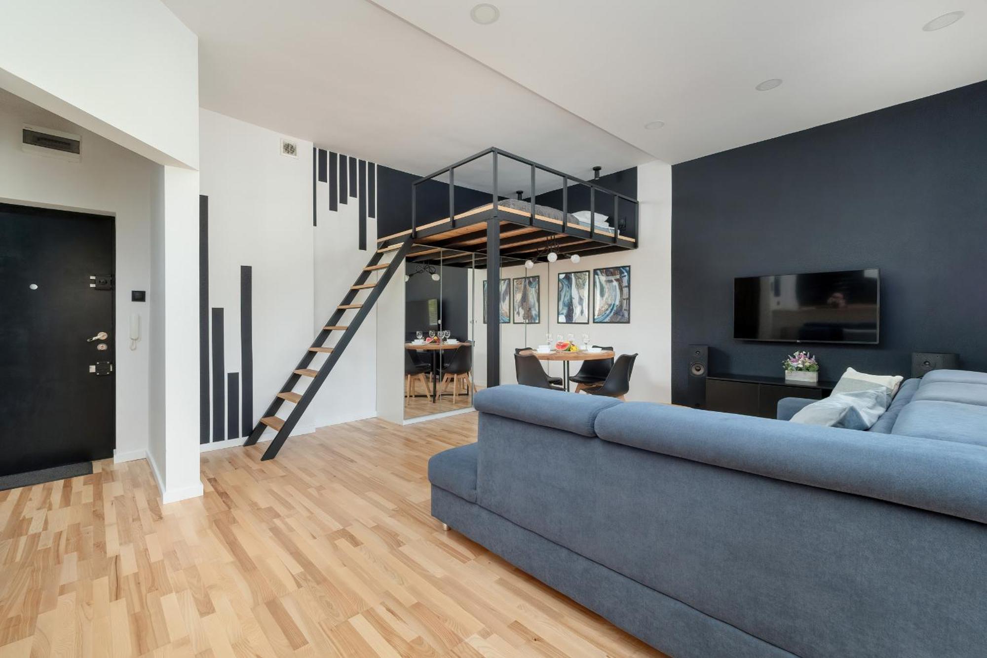 Apartment Eleganckie Na 2 Pietrze Dla 4 Osob Z Antresola, Wanna I Parkingiem By Renters